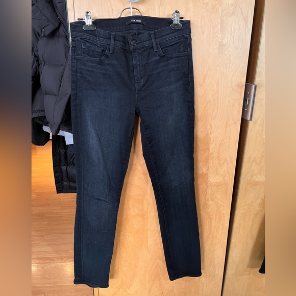 J Brand Dark Wash Skinny Jeans Premium Denim Mid-Rise Size [29] - Picture 1 of 1